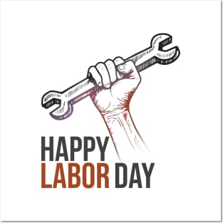 Happy Labor Day Posters and Art